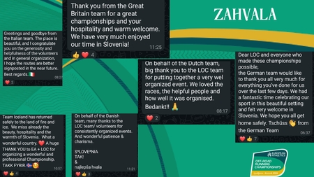 Zahvala ob zaključku Evropskega prvetsva v gorskih in trail tekih (1)